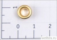 Блочки №02 Золото 4мм,нержав. (уп. 1000,-5000шт.)