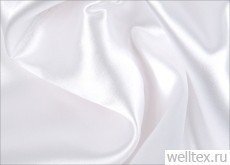 Aтлас(satin) цв.№901 (белый)