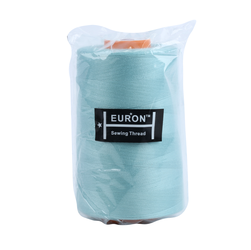 Нитки швейные 100% PE 40/2 цв 1406 голубой грязный (боб 5000м) EURON2
