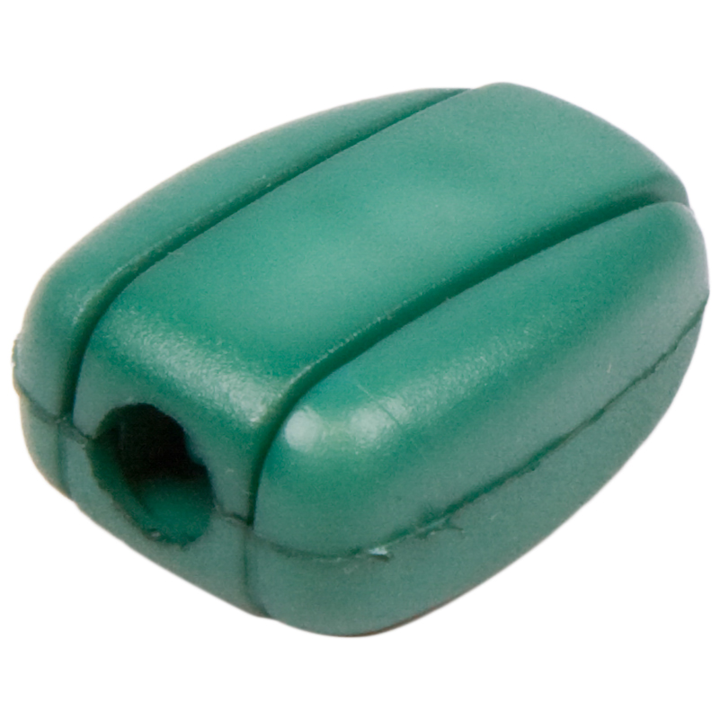 Концевик пластик 27101 крокодильчик цв зеленый S-152 (уп 100шт)2