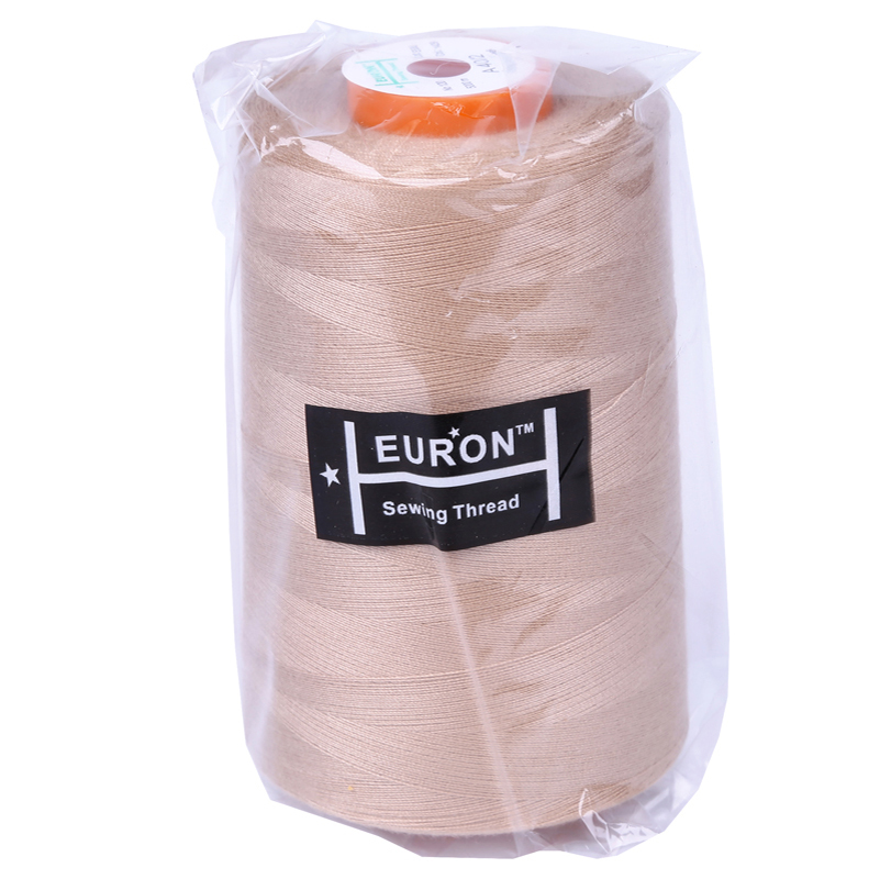 Нитки швейные 100% PE 40/2 цв 1429 бежевый грязный (боб 5000м) EURON2
