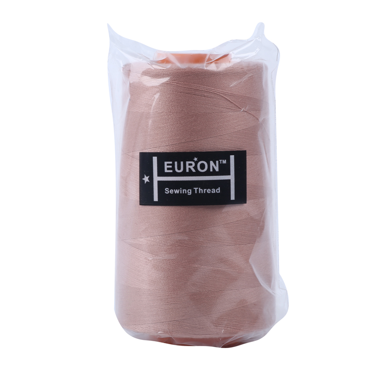 Нитки швейные 100% PE 50/2 цв 1465 розовый грязный (боб 5000м) EURON2