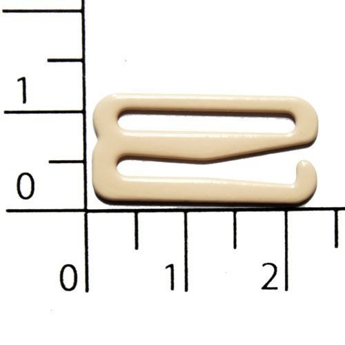 Крючок металл крашенный 1809В бежевый ширина=18мм (упаковка 1000 штук)1
