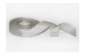 лента металлизированная 25мм (рулон 36 ярдов) серебро купить по 211.14 - в интернет - магазине Веллтекс | Москва
.