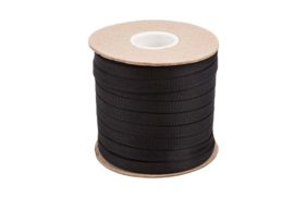 шнур для одежды плоский цв черный 14мм (уп 50м) 06с2341-л купить по 9.33 - в интернет - магазине Веллтекс | Москва
.