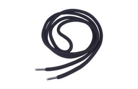 шнур круглый с сердечником 8мм, 100пэф, черный, наконечник никель (150см) купить по 55 - в интернет - магазине Веллтекс | Москва
.