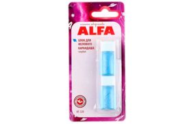 блок запасной д/мелового карандаша цв синий (уп 2шт) af-320 alfa купить по цене 385 руб - в интернет-магазине Веллтекс | Москва

