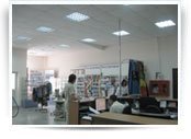 Торговый зал швейного оборудования и швейной фурнитуры в г. Новосибирск