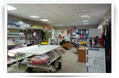 Торговый зал швейного оборудования и швейной фурнитуры Веллтекс-Кострома