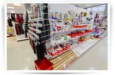Торговый зал швейного оборудования и фурнитуры в Ростове-на-Дону