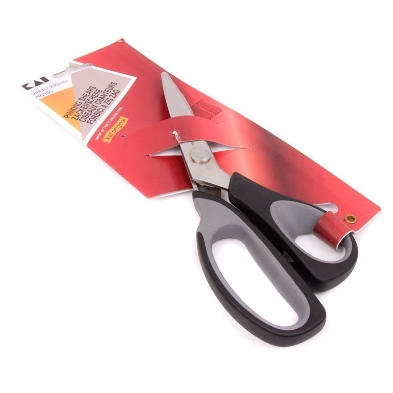 Ножницы 230мм зиг-заг шаг зубчика 5мм kai n5350 купить по цене 4900 руб - в  интернет-магазине Веллтекс