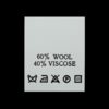 С604ПБ 60%Wool 40%Viscose - составник - белый (200шт)0