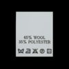 С610ПБ 65%Wool 35%Polyester - составник - белый (уп 200 шт.)0