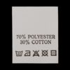 С706ПБ 70%Polyester 30%Cotton - составник - белый 40С (уп 200 шт.)0