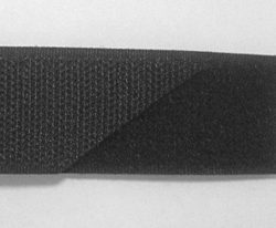 Лента контакт (липучка) цв черный 30мм (боб 25м) Valetta