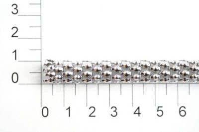 0008СI цепь металл цв. nickel (упаковка 10 метров) (0)