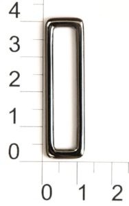 8492К черный никель пряжка металлическая Рамка 35х7мм0