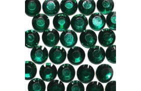 стразы термоклеевые ss-30, d=6,3-6,5мм (упаковка 288 штук) цв.9012 emerald | Распродажа! Успей купить!