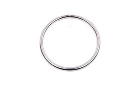 кольцо металл 40х3 мм цв никель (уп 100шт) купить по 8.5 - в интернет - магазине Веллтекс | Москва
.