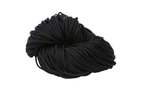 шнур для одежды круглый цв черный 5мм (уп 100м) 5-02 купить по 1.95 для тактического снаряжения в Москве 