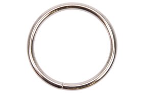 кольцо металл 50мм*5,0мм никель (упаковка 100 штук) купить по 2050 - в интернет - магазине Веллтекс | Москва
.