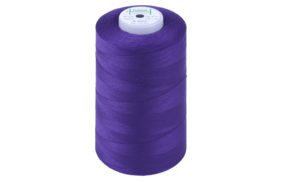 нитки швейные 100% pe 40/2 цв 1199 фиолетовый темный (боб 5000м) euron купить по 138 - в интернет - магазине Веллтекс | Москва
.