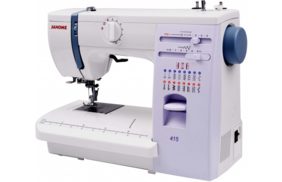 бытовая швейная машина janome 415 (janome 5515) купить по доступной цене - в интернет-магазине Веллтекс | Москва
