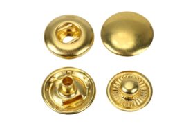 кнопка l-12 цв золото нерж 12,5мм (уп ок.72шт) veritas купить по цене 909 руб - в интернет-магазине Веллтекс | Москва
