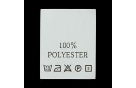 с102пб 100%polyester - составник - белый (уп 200 шт.) купить по цене 143 руб - в интернет-магазине Веллтекс | Москва
