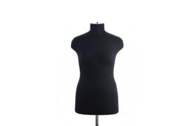 манекен женский р48 (96-75-102) мягкий цв чёрный купить по цене 9266 руб - в интернет-магазине Веллтекс | Москва
