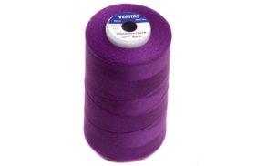 нитки швейные 100% pe 40/2 цв s-865 фиолетовый (боб 5000ярдов) veritas купить по 119 - в интернет - магазине Веллтекс | Москва
.