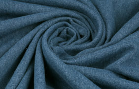 ткань джинса 350-355гр/м2, 99хб/1пэ, 140см, голубой xbl-10019 купить в Москве.