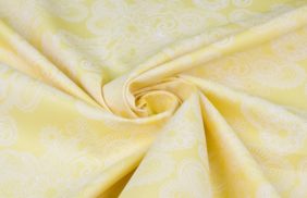 ткань костюмная хлопок 480гр/м2, 100хб, 150см, yellowlight jacket желтый va купить по цене 743.08 руб в розницу от 1 метра - в интернет-магазине Веллтекс